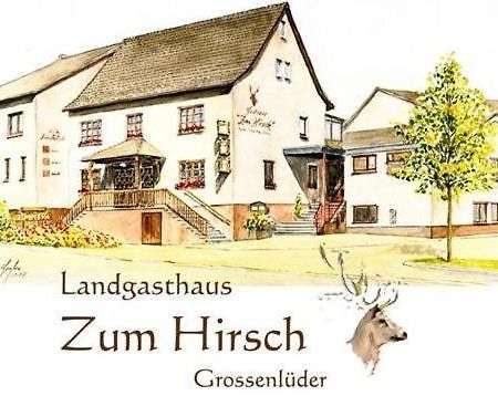 Hotel- Restaurant Zum Hirsch Großenlüder Buitenkant foto